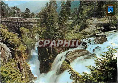 Cartes postales moderne Lumiere et Couleurs des Pyrenees Environs de Cauterets Le Pont d'Espagne