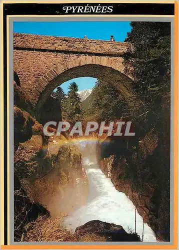 Cartes postales moderne Cauterets Le Pont d'Espagne