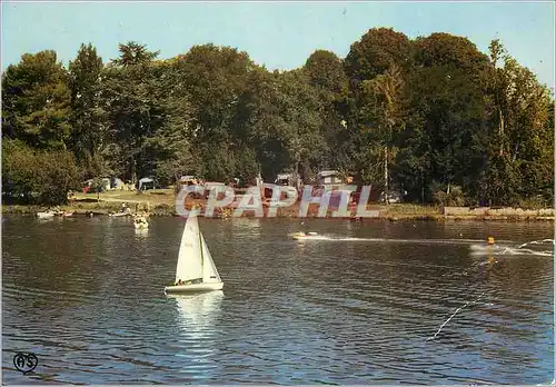 Cartes postales moderne Cazeres sur Garonne Hte Gne Le plan d'Eau et le Camping