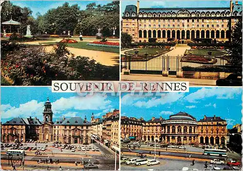 Cartes postales moderne Souvenir de Rennes