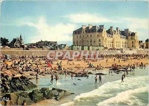 Cartes postales moderne Cote d'Emeraude Parame La Plage et les Thermes marins