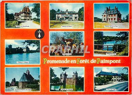 Cartes postales moderne Paimpont Ille et Vilaine