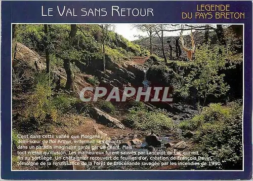 Moderne Karte Le Val Sans Retour Legende du Pays Breton