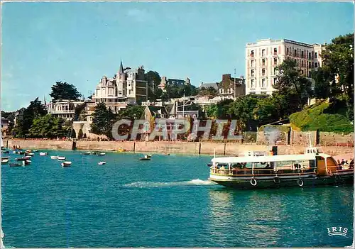 Cartes postales moderne Dinard Cote d'Emeraude L et V La Promenade du Clair de Lune Le Yacht Club