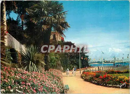 Cartes postales moderne La Bretagne Dinard Ille et Vilaine Promenade de Clair de Lune