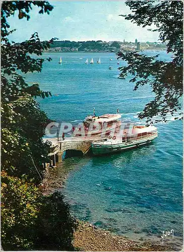 Cartes postales moderne La Bretagne Dinard Ille et Vilaine Promenade au Clair de Lune