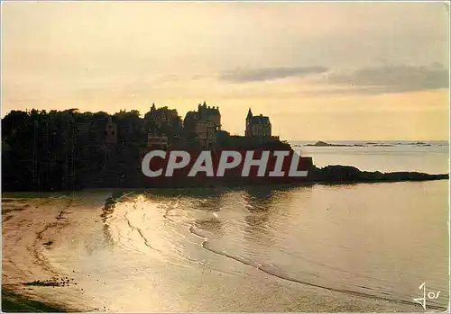 Moderne Karte Dinard L et V Coucher de Soleil