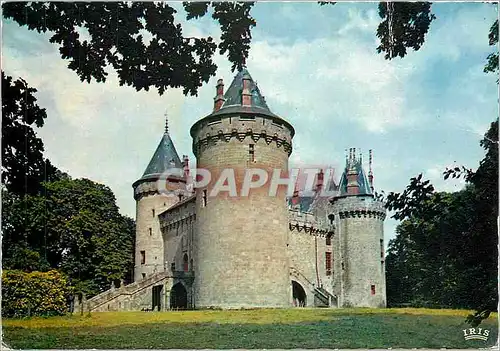 Cartes postales moderne Combourg Vue generale du Chateau L'Escalier d'Honneur