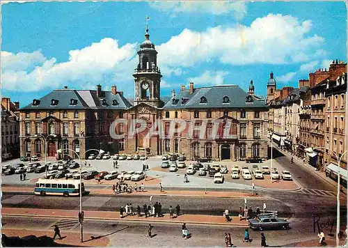 Moderne Karte Rennes L'Hotel de Ville