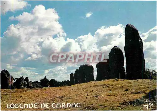 Cartes postales moderne Legende de Carnac