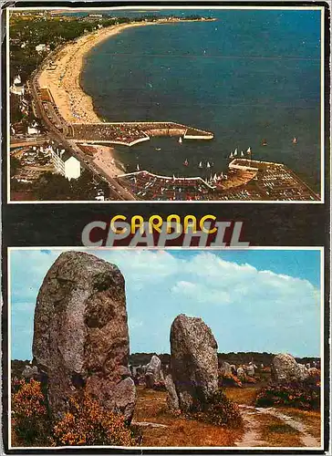 Cartes postales moderne Carnac La grande plage