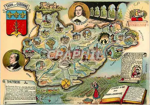 Cartes postales moderne Tarn et Garonne