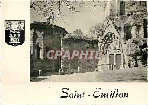 Cartes postales moderne Saint Emilion Gironde L'Eglise Monolithe