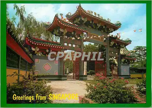 Cartes postales moderne Greetings from Singapore