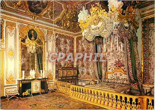 Cartes postales moderne Chateau de Versailles La Chambre de la Reine