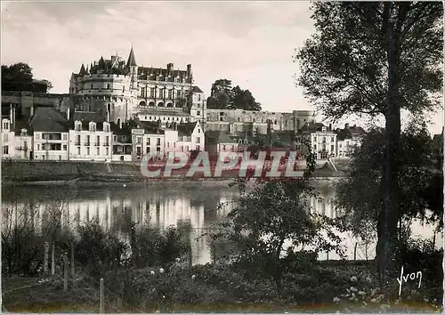 Cartes postales moderne Amboise Indre et Loire Le Chateau et la Loire