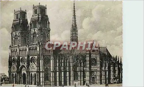Cartes postales moderne Orleans La Cathedrale Sainte Croix
