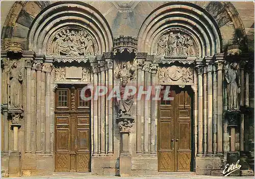 Moderne Karte Strasbourg Bas Rhin La Cathedrale