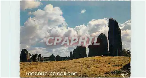 Cartes postales moderne Legende de Carnac