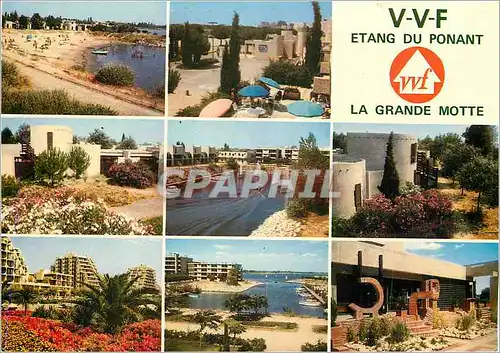 Cartes postales moderne Etang du Ponant La Grande Motte Herault VVF