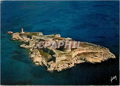 Cartes postales moderne Marseille Bouches du Rhone Le Chateau d'If ou furent enfermes le Masque de Fer