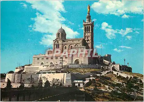 Cartes postales moderne Marseille Basilique de Notre Dame de la Garde