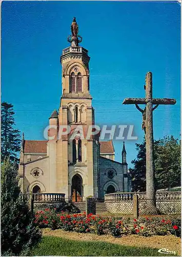 Moderne Karte Abbaye de Maylis Landes L'Eglise