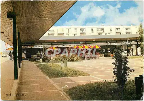 Cartes postales moderne Le Mee Seine et Marne Le Centre Commercial de la Croix Blanche et le bar tabac