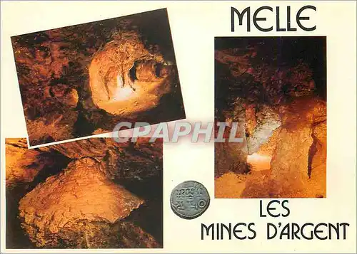 Cartes postales moderne Melle Les Mines d'Argent