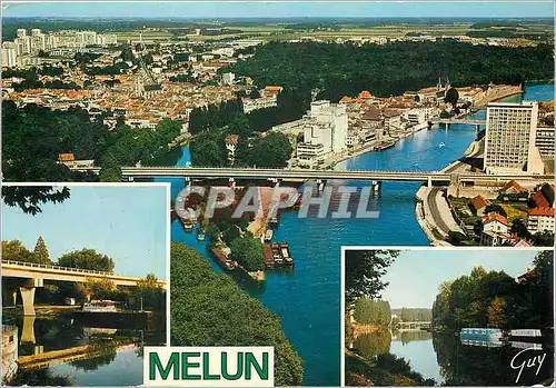 Cartes postales moderne Melun Seine et Marne