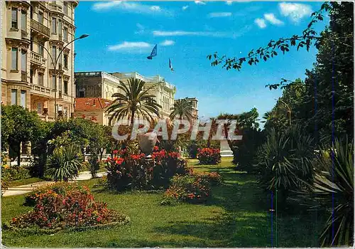 Cartes postales moderne Menton Le Jardin Palais des Congres