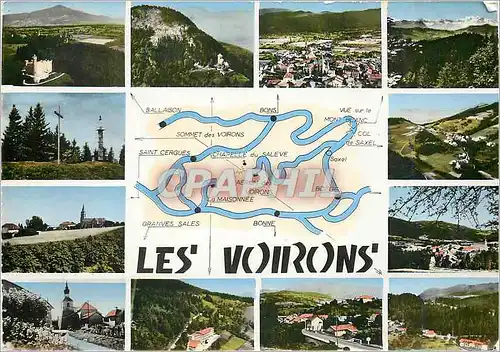 Cartes postales moderne Le Massif des Voirons Haute Savoie