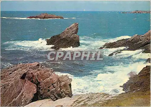 Cartes postales moderne La Cote Sauvage Presqu'ile de Quiberon Morbihan Les Rochers