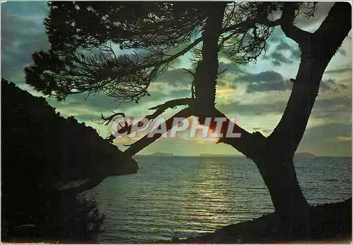 Moderne Karte Espana Soleil levant