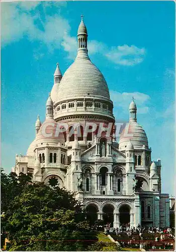 Cartes postales moderne Paris et ses Merveilles La Basilique du Sacre Coeur de Montmartre