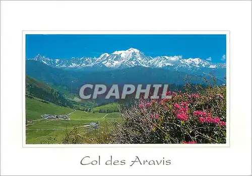 Moderne Karte Col des Aravis