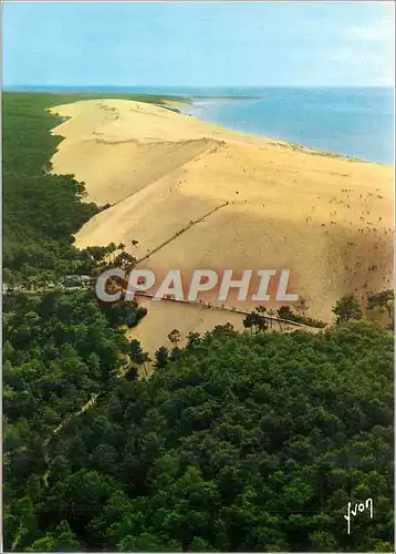 Moderne Karte Arcachon Gironde La Dune du Pilat