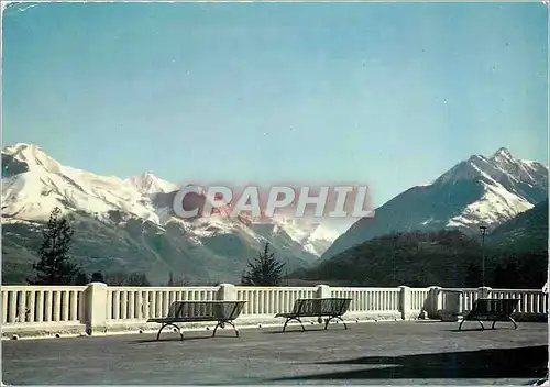 Cartes postales moderne Les Pyrenees Argeles Gazost la Grande Terrasse et le Pic du Voscos 2141 m