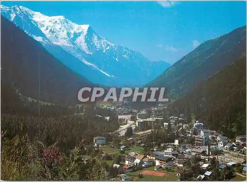 Cartes postales moderne Vallee de Chamonic Mont Blanc Haute Savoie