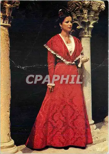 Cartes postales moderne Reflets de Provence Arles (B du R) Arlesienne en Costume Traditionnel