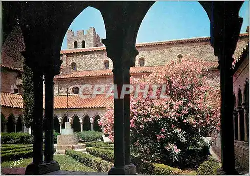 Moderne Karte Roussillon le Vallespir Arles sur Tech le Cloitre du XIIIe s