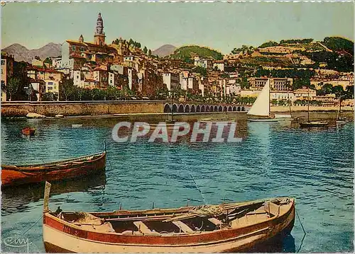 Cartes postales moderne Menton (A M) le Port