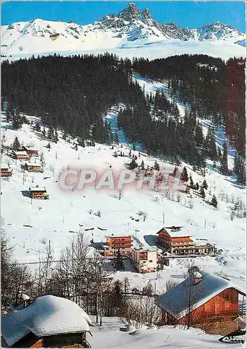 Cartes postales moderne Meribel les Allues (Savoie) Alt 1600 2750 m Sports d'Hiver le Chaudanne dent de Burgin
