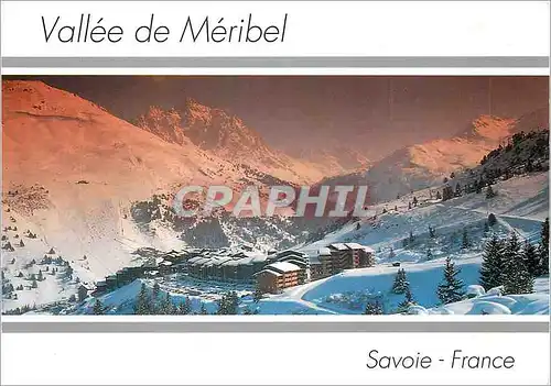 Cartes postales moderne Savoie France les 3 vallees Station Olympiques Vallee de Meribel Mittaret le Hameau l'Aiguille d