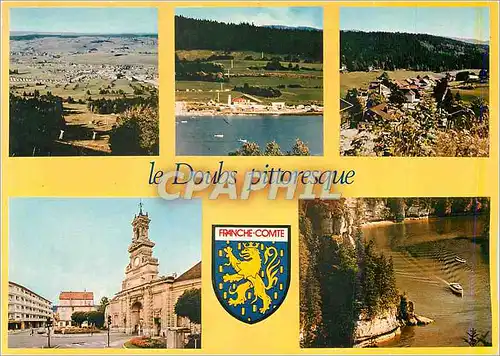 Cartes postales moderne Le Doubs Pittoresque Metablef le lac Saint Point les Hopitaux Neufs