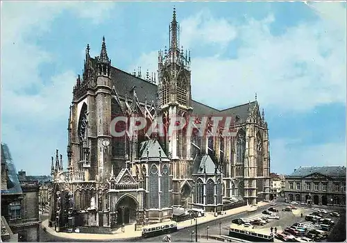 Cartes postales moderne Metz (Moselle) La Cathedrale