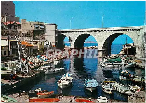 Cartes postales moderne Marseille Le Petit Port du Vallon des Auffes