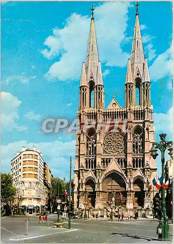 Cartes postales moderne Marseille Eglise des Reformes