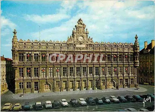 Moderne Karte Valenciennes (Nord) L'Hotel de Ville construit en 1612