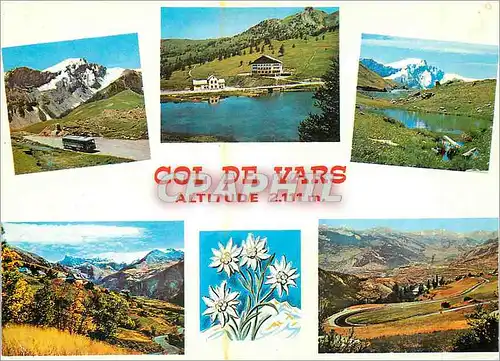 Cartes postales moderne Souvenir de la Route Grandes Alpes le Col de Vars (alt 2 111 m)